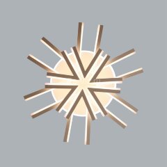 Потолочная люстра Lumion 8029/95CL