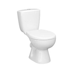 Унитаз-компакт Керамин Позитано ЖС Инкоэр 750х640х360 напольный, с жестким сиденьем, с двухрежимной