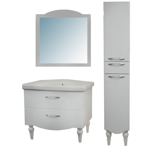 Комплект тумба Azario LUXURY 95 с раковиной Retro 95