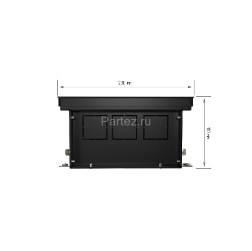 Конвектор внутрипольный Royal Thermo ATRIUM-110/200/1200-DG-U-DB