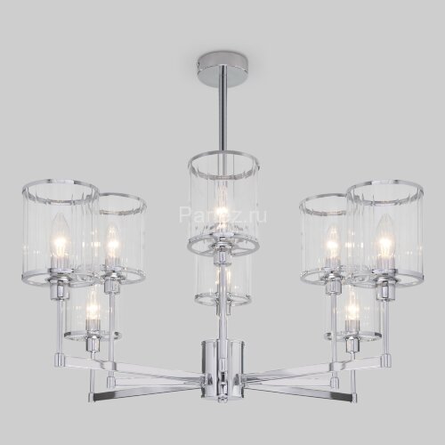 Потолочная люстра Eurosvet 60144/8 хром