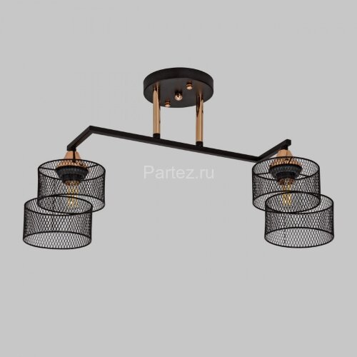 Потолочная люстра Imex MD.4252-2-S-BK+FGD