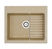 Кухонная мойка AQUATON Делия 60, цвет песочный (1A715232LD220)