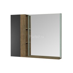 Зеркало AQUATON Терра 70 с подсветкой, дуб кантри (1A247002TEDY0)