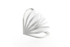 Крышка-сиденье для унитаза Ravak Uni Chrome 02A белое (X01549)