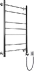 Полотенцесушитель электрический Маргроид Лесенка "Вид 10" без полки 80х50 подключение справа, хром