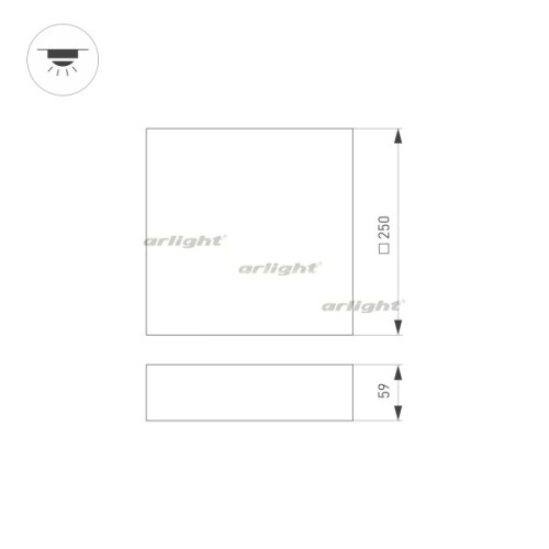 Потолочный светильник Arlight 034789