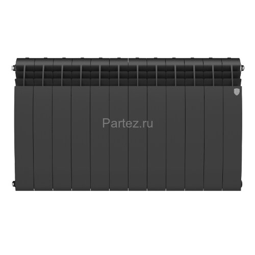 Биметаллический радиатор Royal Thermo BiLiner Noir Sable 500/87-12