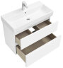Тумба под раковину Roca Oleta 80 подвесная, 2 ящика, белый матовый (A857640501)
