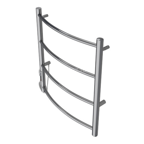 Полотенцесушитель электрический AZARIO VERONA 500/600 4 секции, диммер слева, хром (AZ04756)