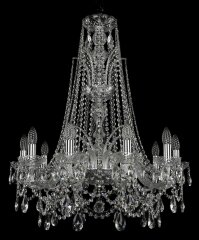 Подвесная люстра Bohemia 1411/10/240/XL-84 Ni