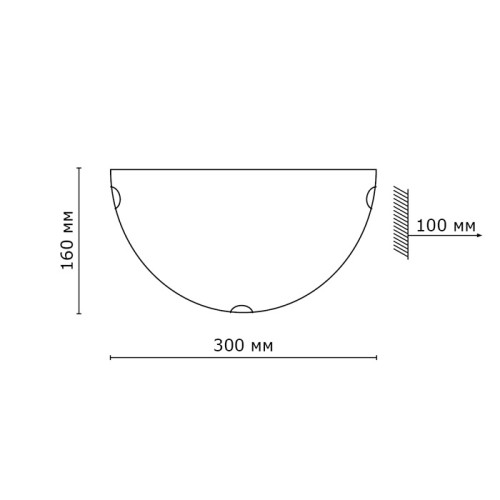 Настенный светильник Sonex s_018