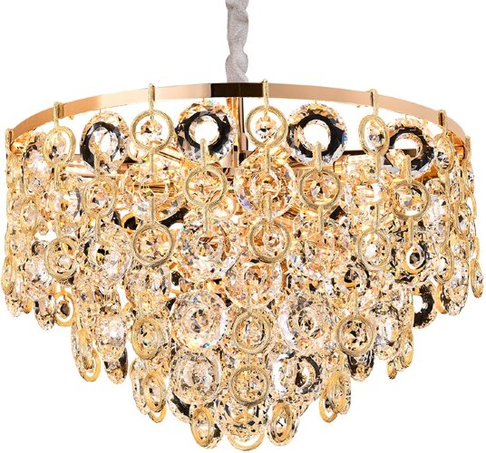 Подвесная люстра Newport 5265+6/C gold