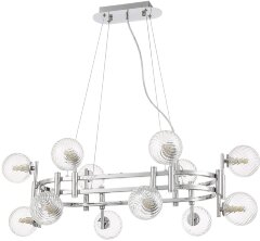 Подвесная люстра Crystal Lux LUXURY SP12L CHROME