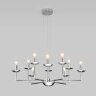 Подвесная люстра Eurosvet 60150/10 хром