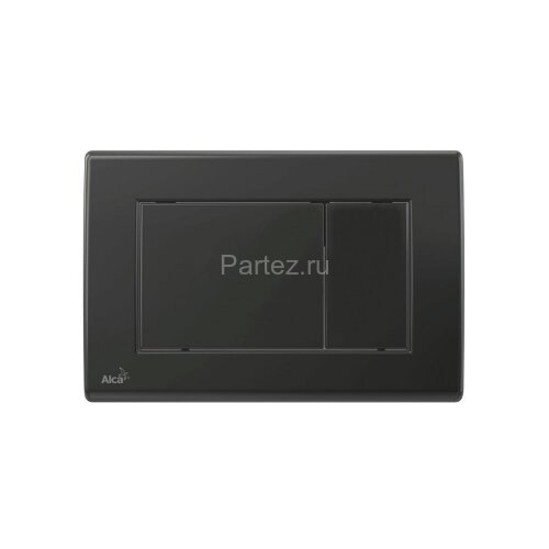 Кнопка смыва Alcadrain, черная-матовая (M278)