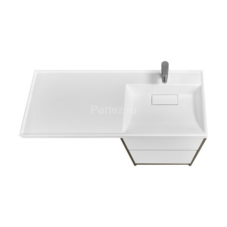 Тумба под раковину Aquaton Лондри 60 без фасада, дуб Кантри (1A266901LHDY0)