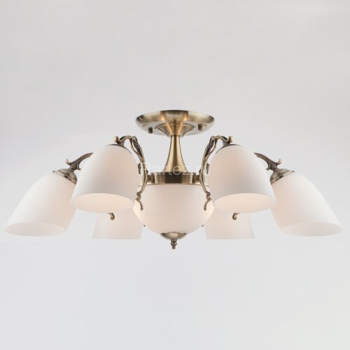 Потолочная люстра Eurosvet 22010/6+2 античная бронза