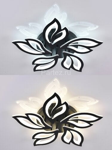 Потолочная люстра Natali Kovaltseva HIGH-TECH LED LAMPS 82006 BLACK