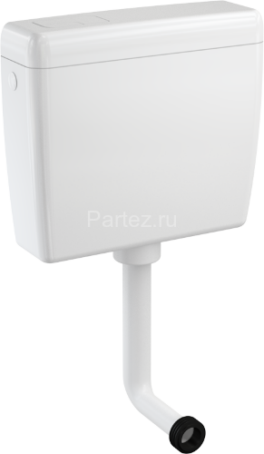 Бачок для унитаза Alcadrain белый (A93-1/2)