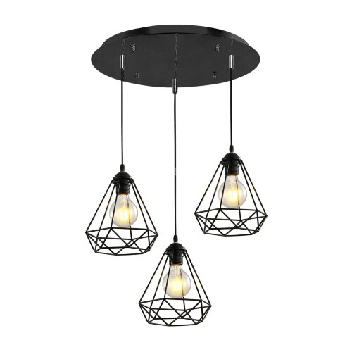 Подвесной светильник Imex MD.1706-3-P BK