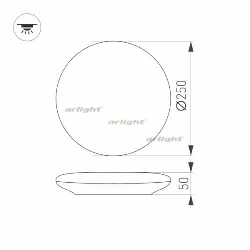 Потолочный светильник Arlight 030161