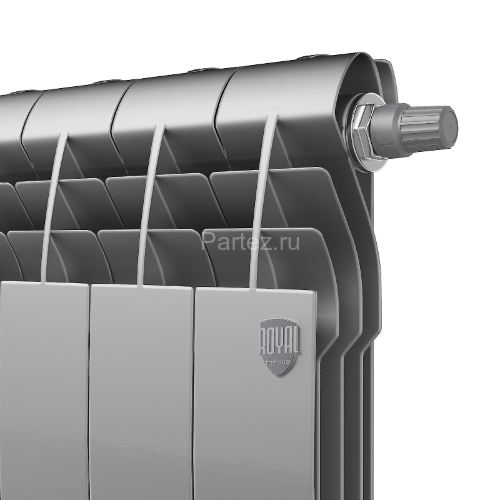 Радиатор Royal Thermo BiLiner 500 /Silver Satin VDR - 8 секц.