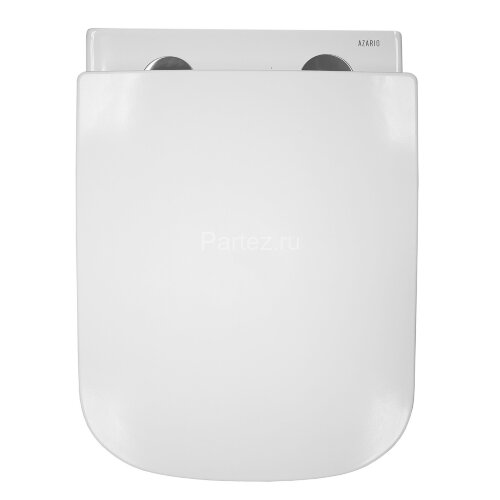 Унитаз подвесной Azario Teramo 340х490х350 безободковый, слив "Торнадо", в комплекте с сидением микр