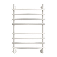 Полотенцесушитель водяной ДВИН R Primo 80/50 1"-3/4"-1/2" К3 Белый (4627085953036)