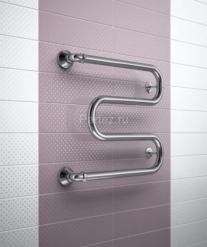 Полотенцесушитель водяной Маргроид М-образный 60х40 "Вид 37", хром