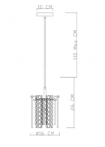 Подвесной светильник Divinare 6005/17 SP-1