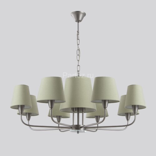 Подвесная люстра Eurosvet 60153 никель