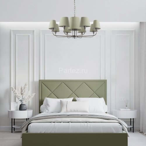 Подвесная люстра Eurosvet 60153 никель