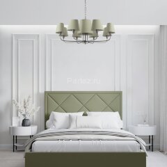 Подвесная люстра Eurosvet 60153 никель