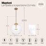 Подвесной светильник Maytoni MOD056PL-L12G3K