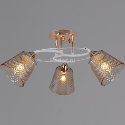 Потолочная люстра Reluce 06003-0.3-03 FG+WT