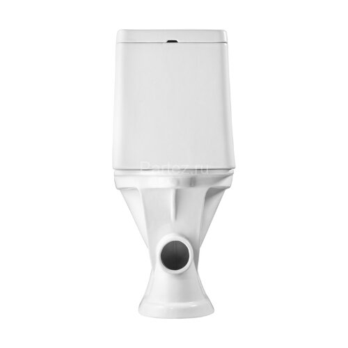 Унитаз-компакт Santeri Грация с горизонтальным выпуском, сиденье полипропилен (1.P210.3.S00.00B.F)