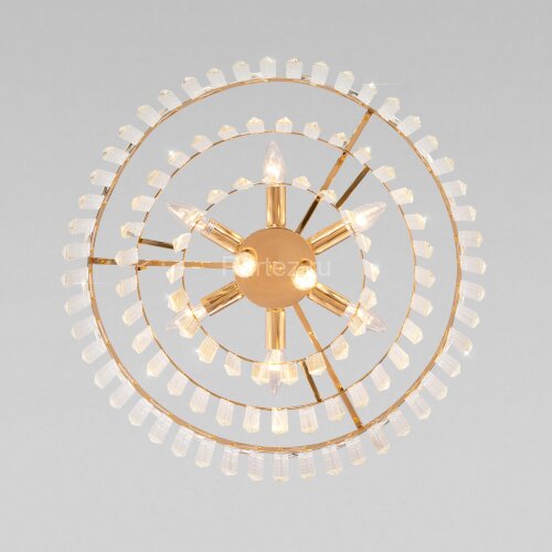 Подвесная люстра Eurosvet 10130/8 золото