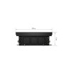 Конвектор внутрипольный Royal Thermo ATRIUM-75/200/800-DG-U-NA
