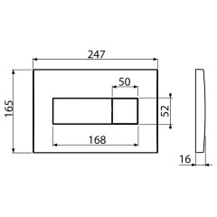 Сет инсталляция Alсa AM101/1120-4:1 RU M570-0001 + унитаз Teramo AZ-0052 с сиденьем микролифт