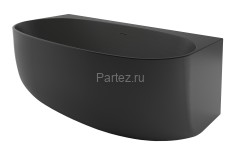 Ванна акриловая Azario CAMBRIDGE 1695х880х580, пристенная, в комплекте с сифоном и металлической рам