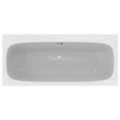 Ванна акриловая Ideal Standard i.life Duo 1800х800 пристенная, встраиваемая, белая (T476401)