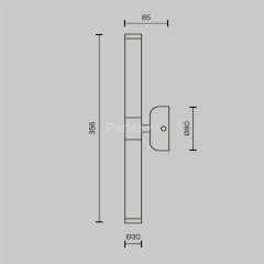 Бра Maytoni MOD106WL-L10G3K