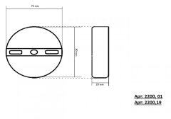 Настенный светильник Kink Light 2200,19
