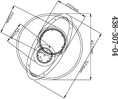 Потолочная люстра Velante 438-307-04