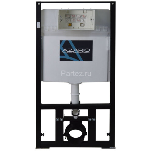 Сет AZARIO инсталляция + унитаз Fora безободковый, с быстросъемным сиденьем микролифт (AZ-8010-1000+