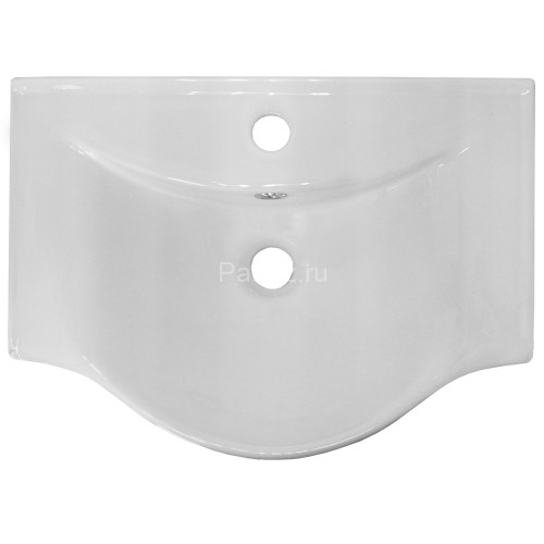 Комплект тумба Палермо 50Н 510х440х840 напольная, с раковиной Basic 50, белый (CS00092518)