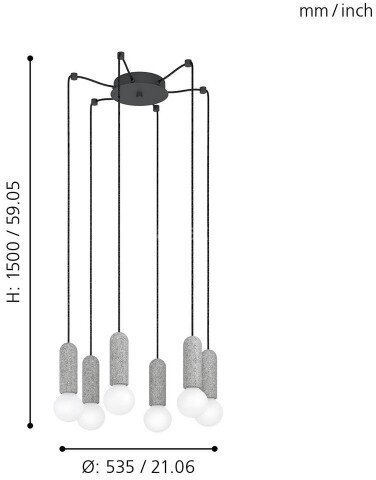 Подвесной светильник Eglo 39833