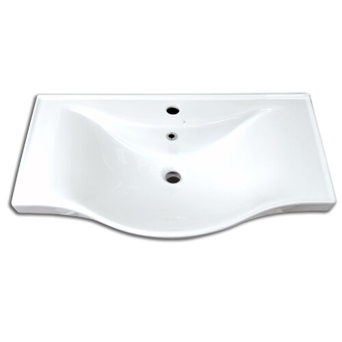 Раковина накладная Lapino BASIC 90 (90X45X17,5), белая