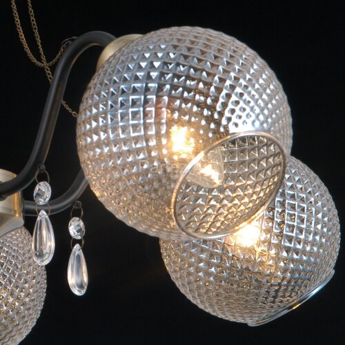 Потолочная люстра ILLUMICO IL0432-5CSQ-29 AB BK